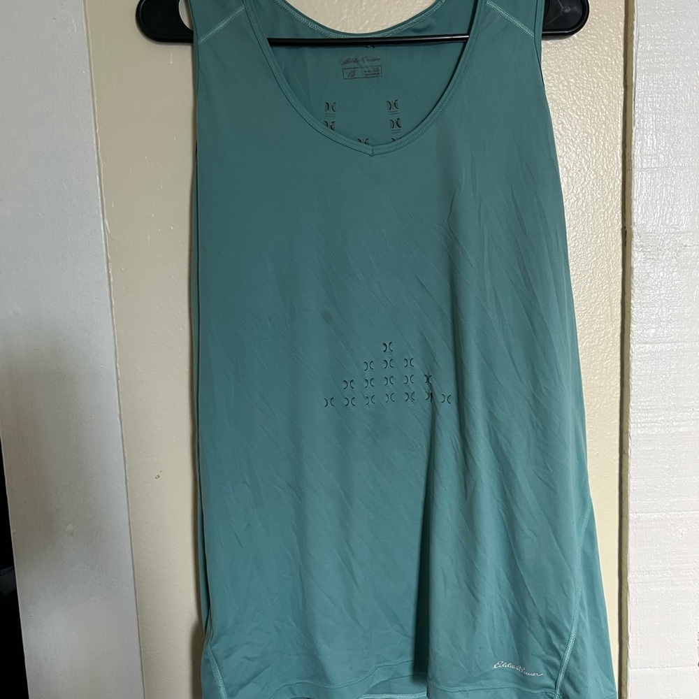 Eddie Bauer Green FreeVent Pro Tank Top